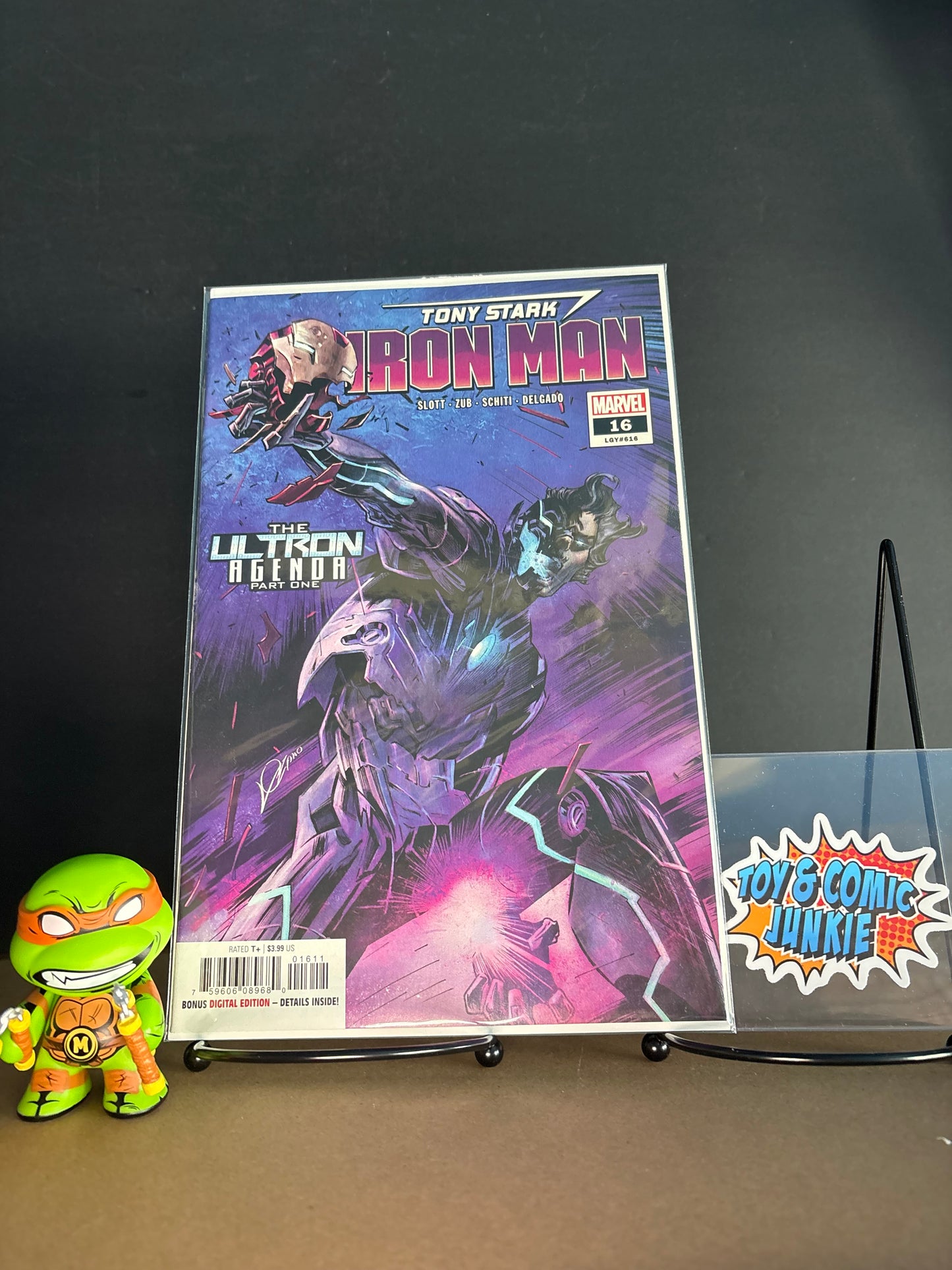 Tony Stark: Iron Man #16a