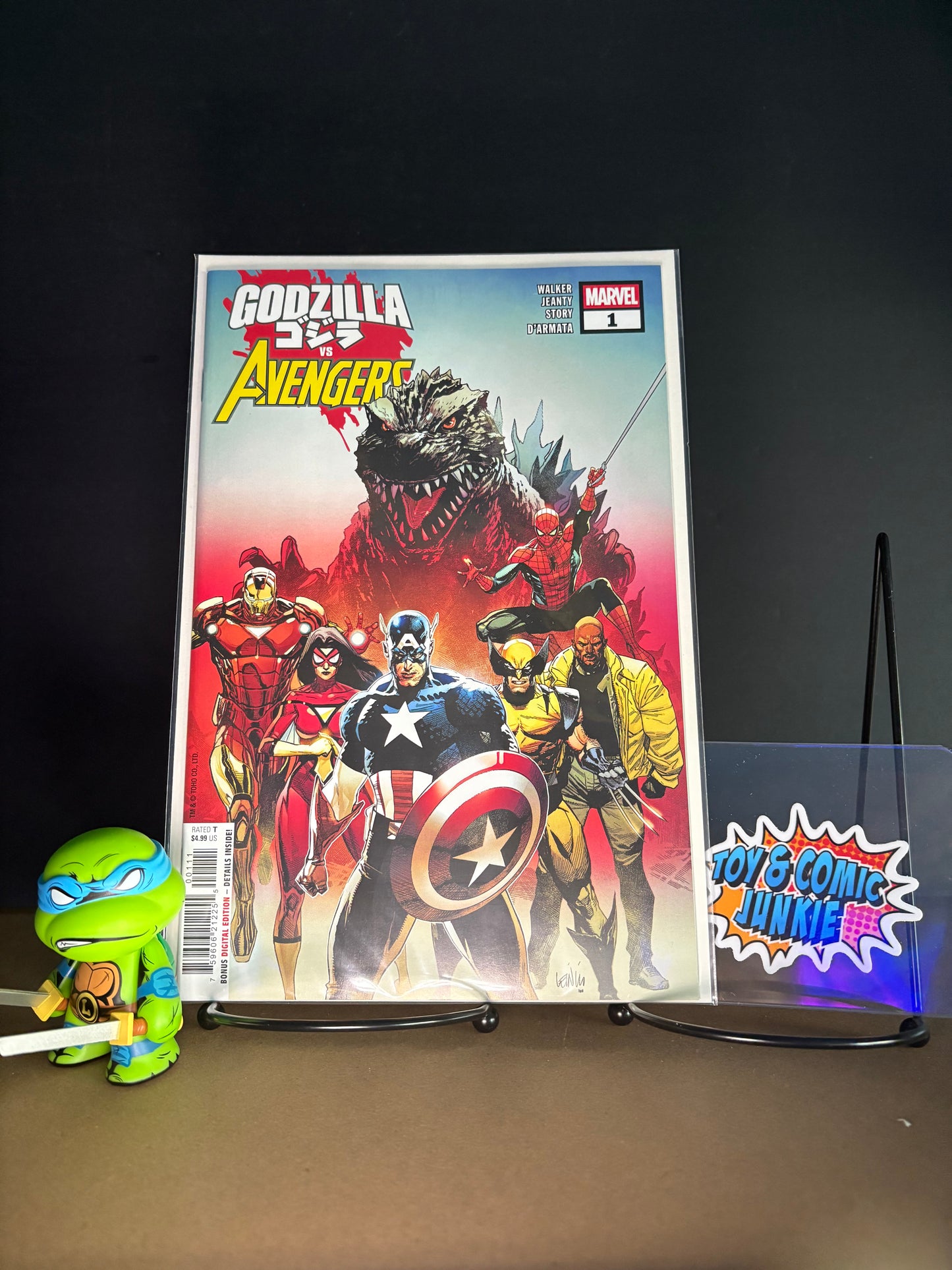 Godzilla vs. Avengers #1a