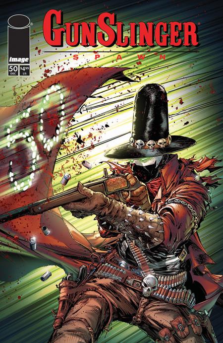 Gunslinger Spawn #50, CVR E, 1:50 Package (CVRS A, B, C, D, AND E)