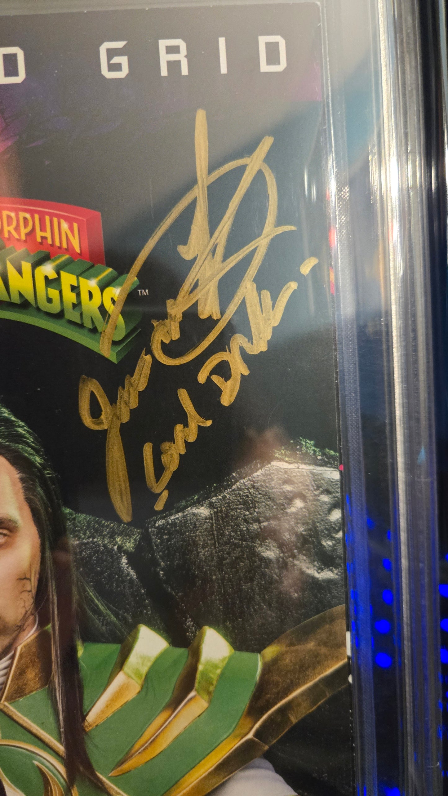 Mighty Morphin Power Rangers, Vol. 1 (Boom! Studios) CBCS 9.6 VERIFIED SIGNATURE OF Jason David Frank