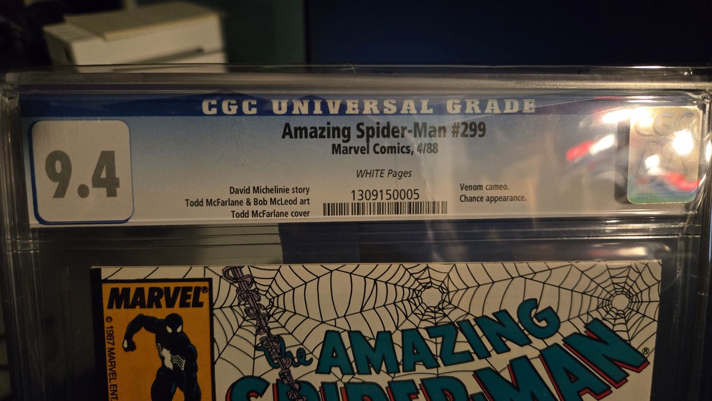 The Amazing Spider-Man, Vol. 1 #299A, CGC 9.4