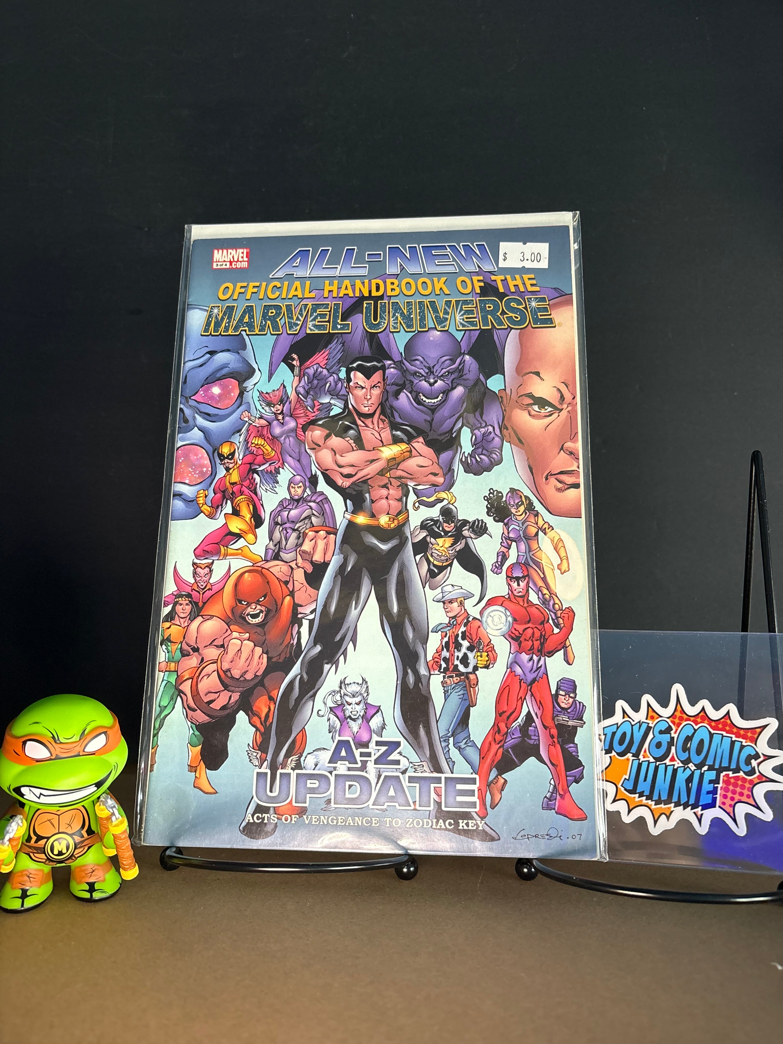 Marvel Handbook Update All-New Official Handbook of the Marvel Universe A to Z: Update #3 ...
