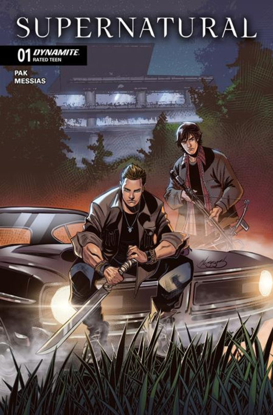 SUPERNATURAL #1 CVR H EDER MESSIAS METAL PREMIUM VAR